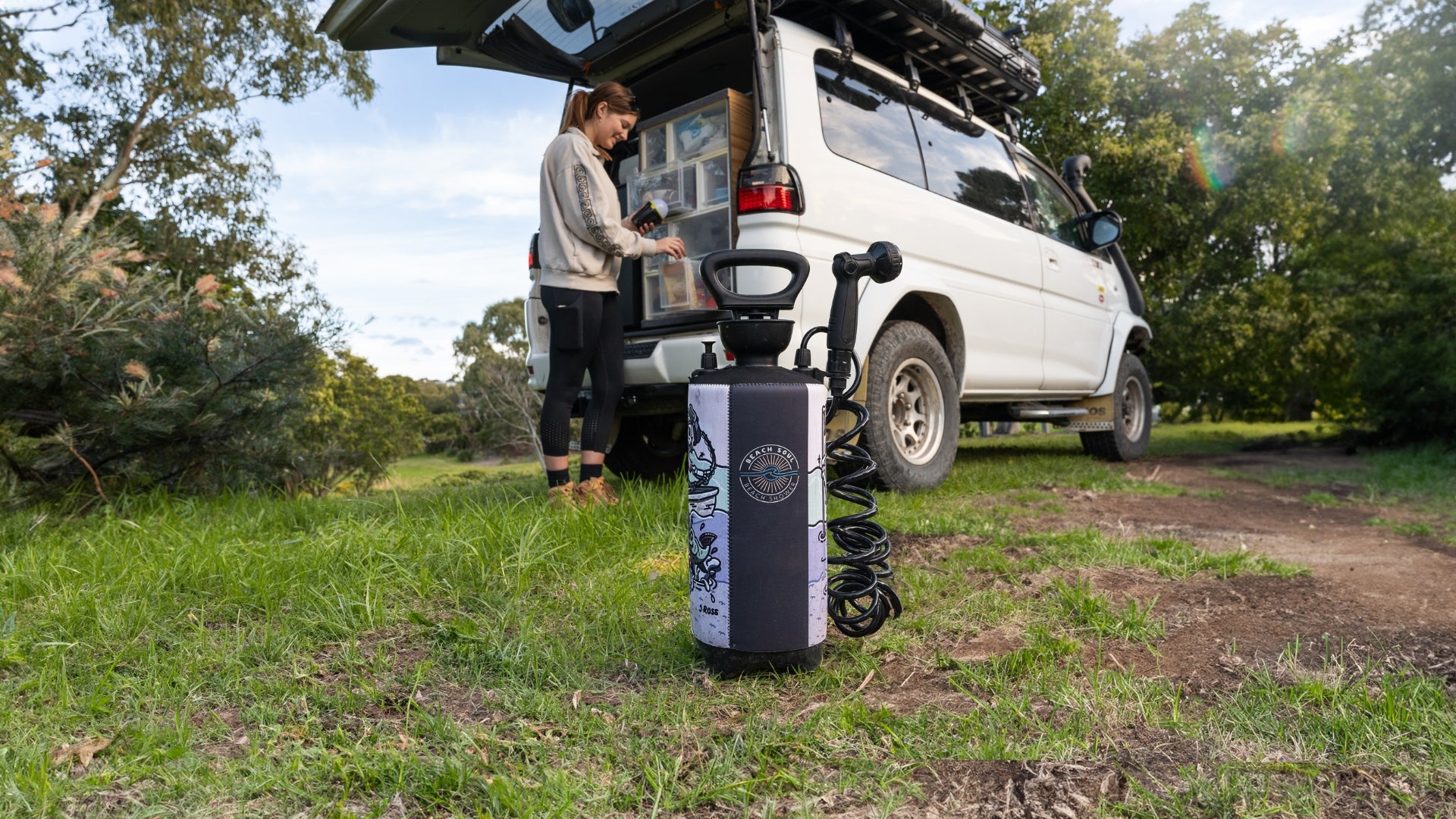 Where to shower when travelling: truck stops or portable showers?